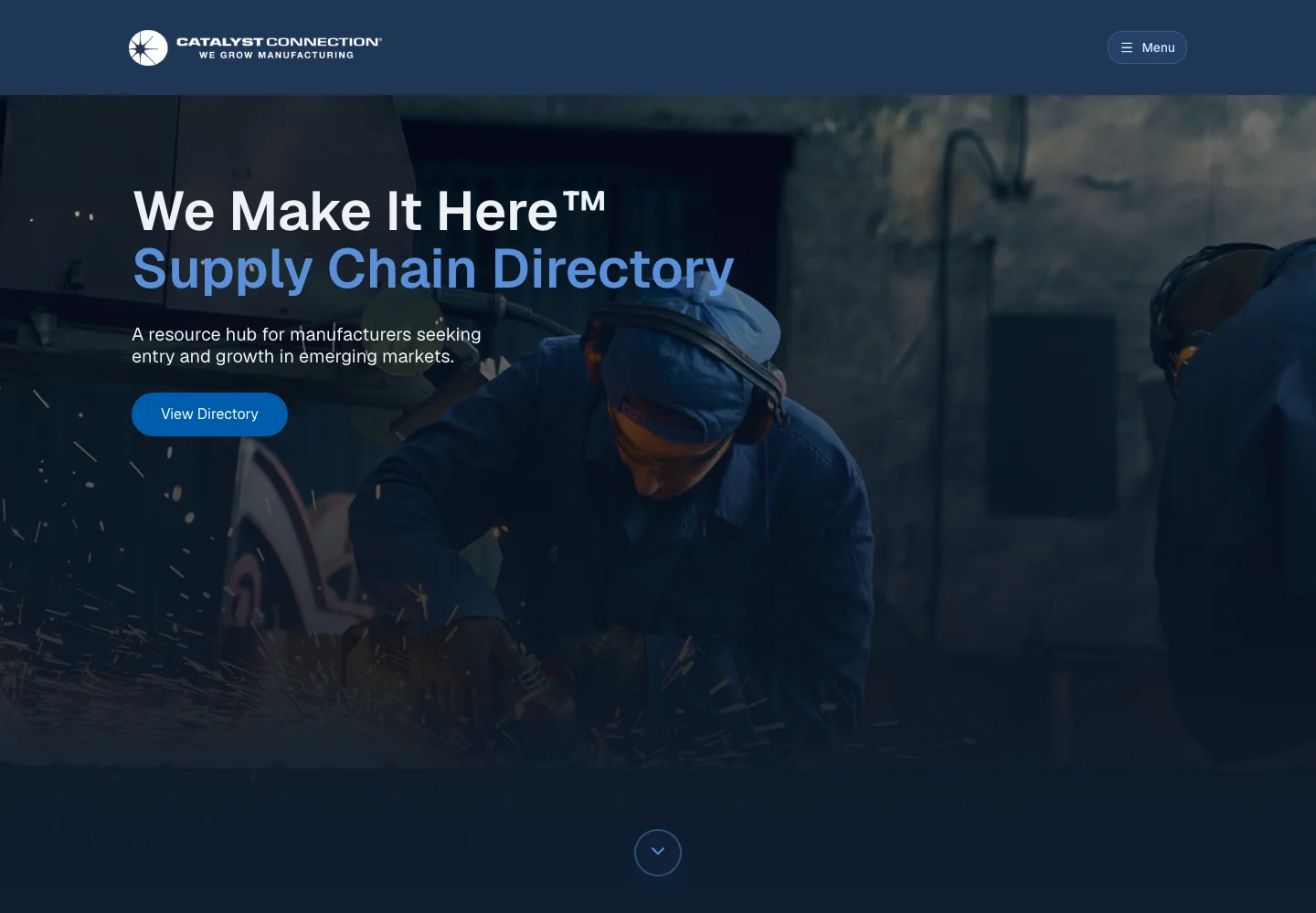 We Make It Here Supply Chain Directory landing page